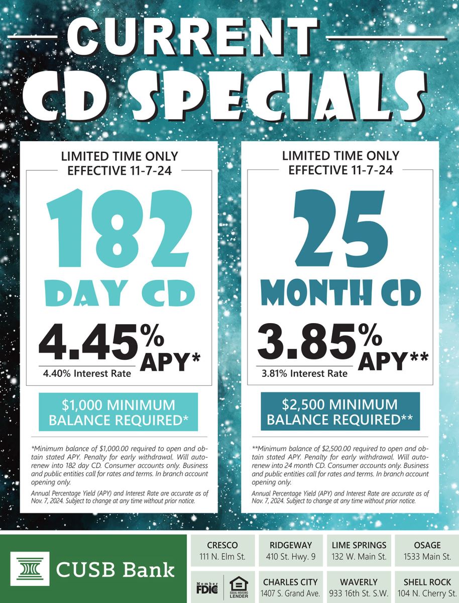 CD specials