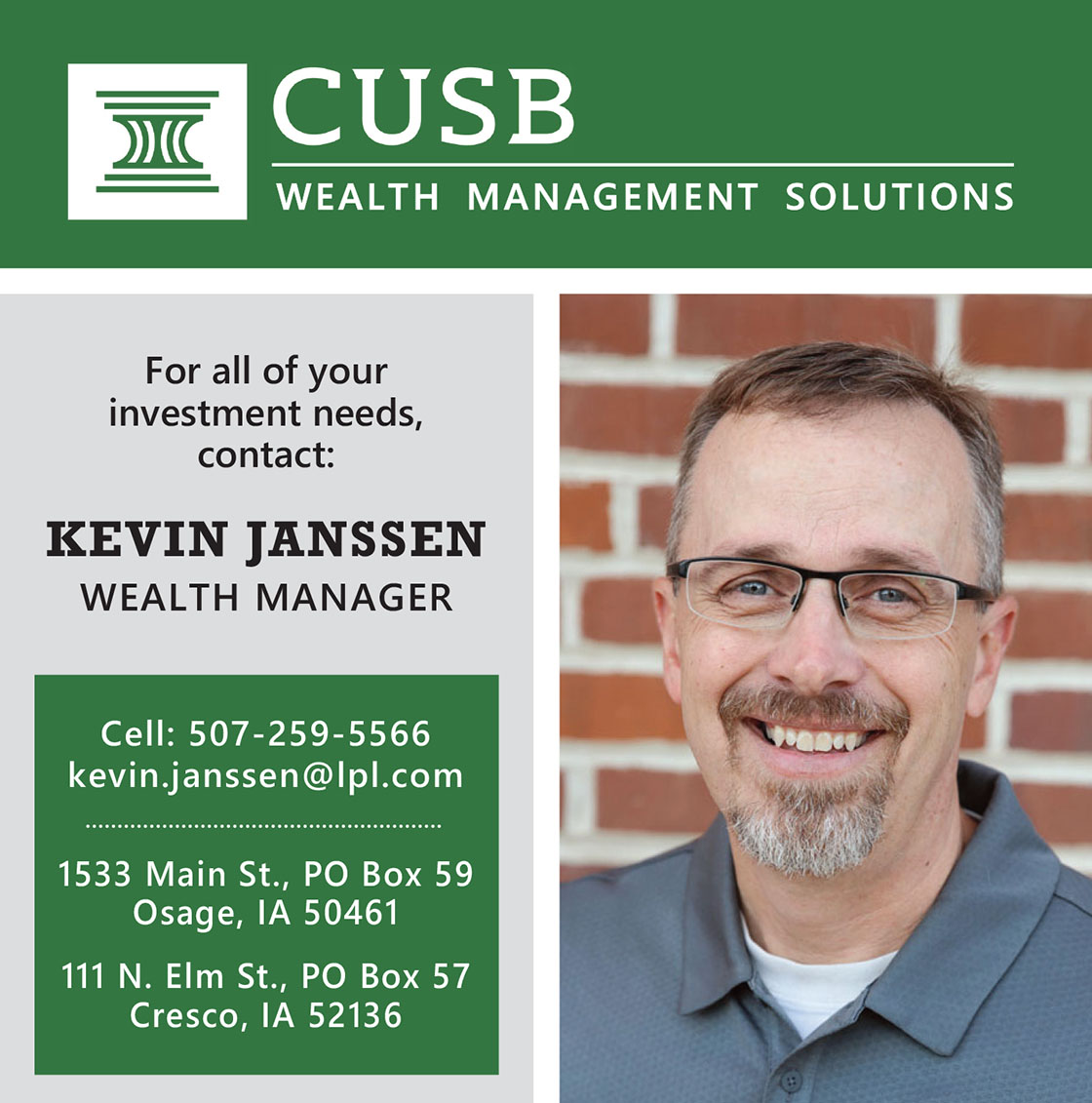 CUSB Wealth Management Solutions