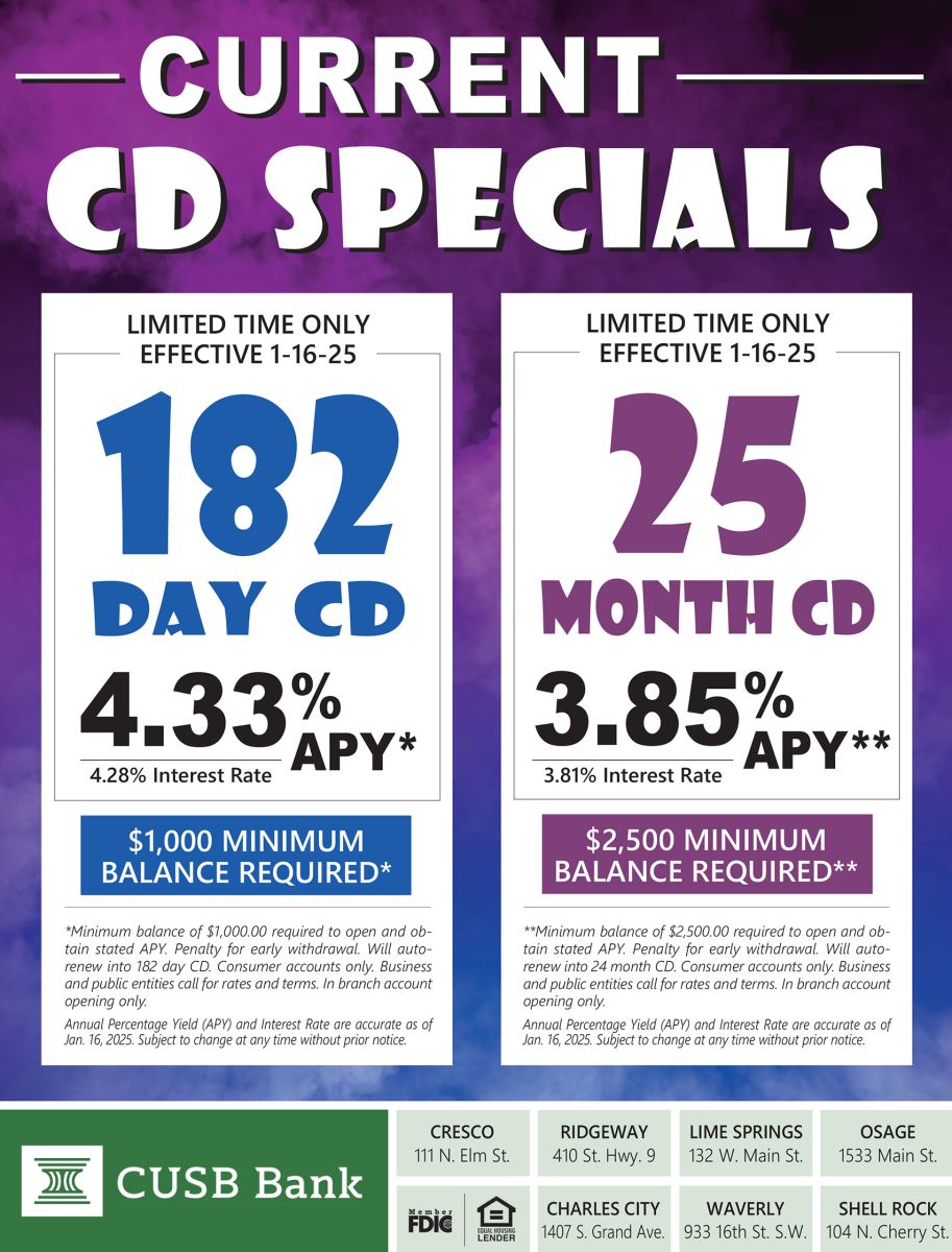 current CD specials